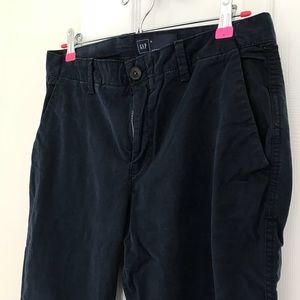 Navy GAP Girlfriend Chinos